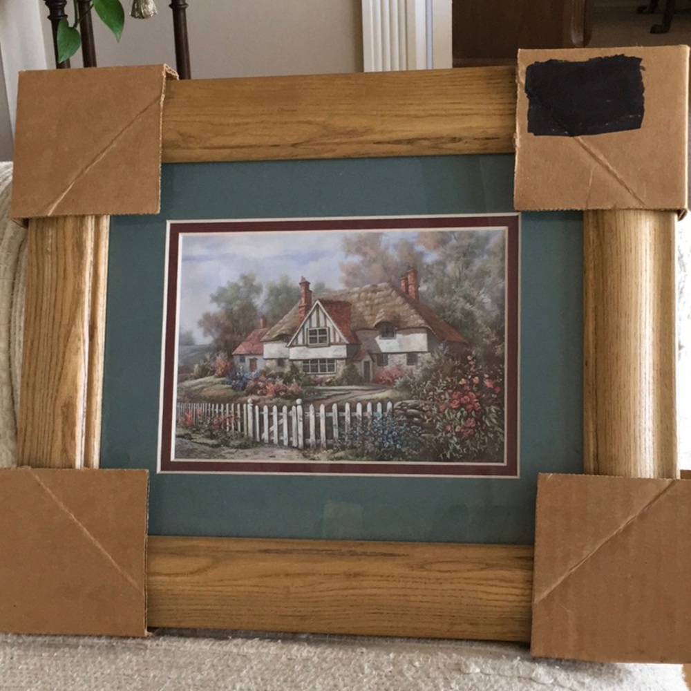 Framed Cottage Print